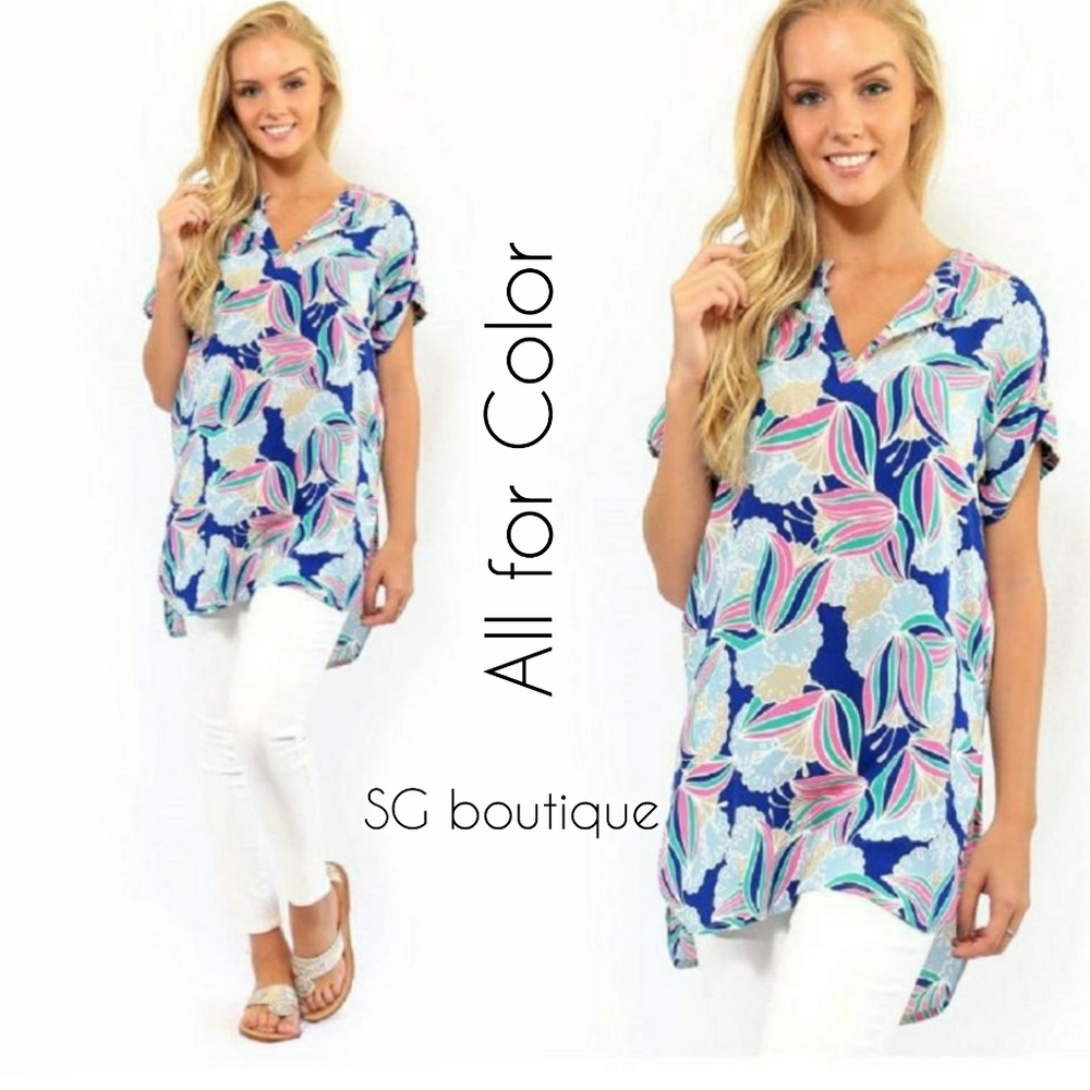 🆕⭐All for Color Judith tunic top